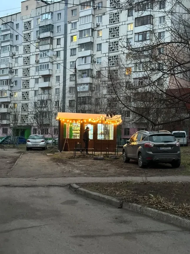 Кіоск, Бородинський: окрема будівля, електрика, асфальтована дорога - фото 2