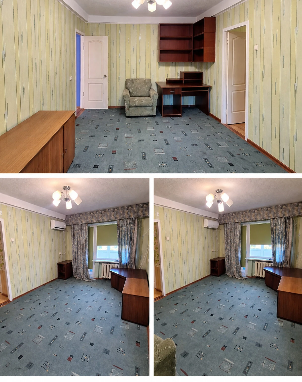 2-кімнатна квартира, Комунарський: косметичний ремонт, газ і тепло без світла