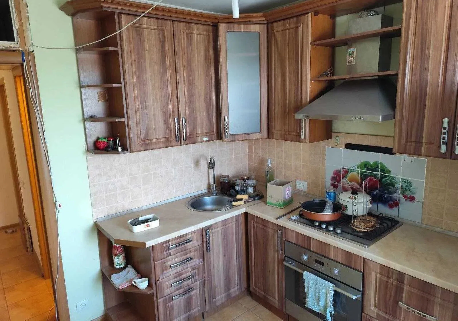 1-кімнатна квартира, Канів: торг можливий, косметичний ремонт, фото 5