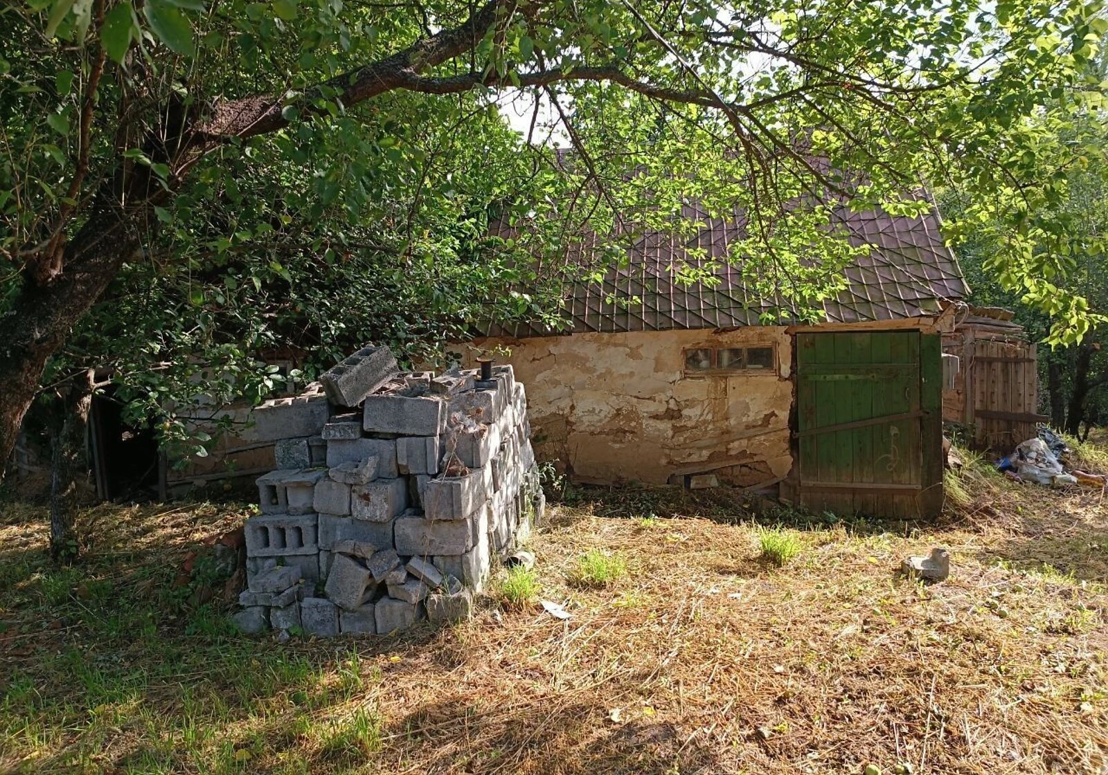 Дача, Нова Водолага: ділянка 10 соток, коробка без даху, фото 3