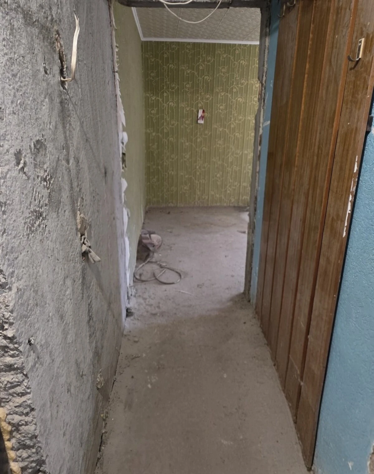 2-кімнатна квартира, Саксаганський: без ремонту, вода і газ без світла - фото 3