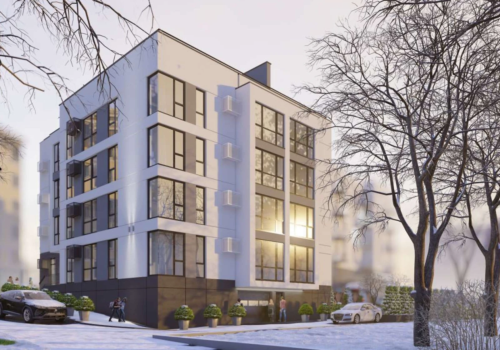 2-комнатная квартира, Центр: терраса, евроремонт - фото 1