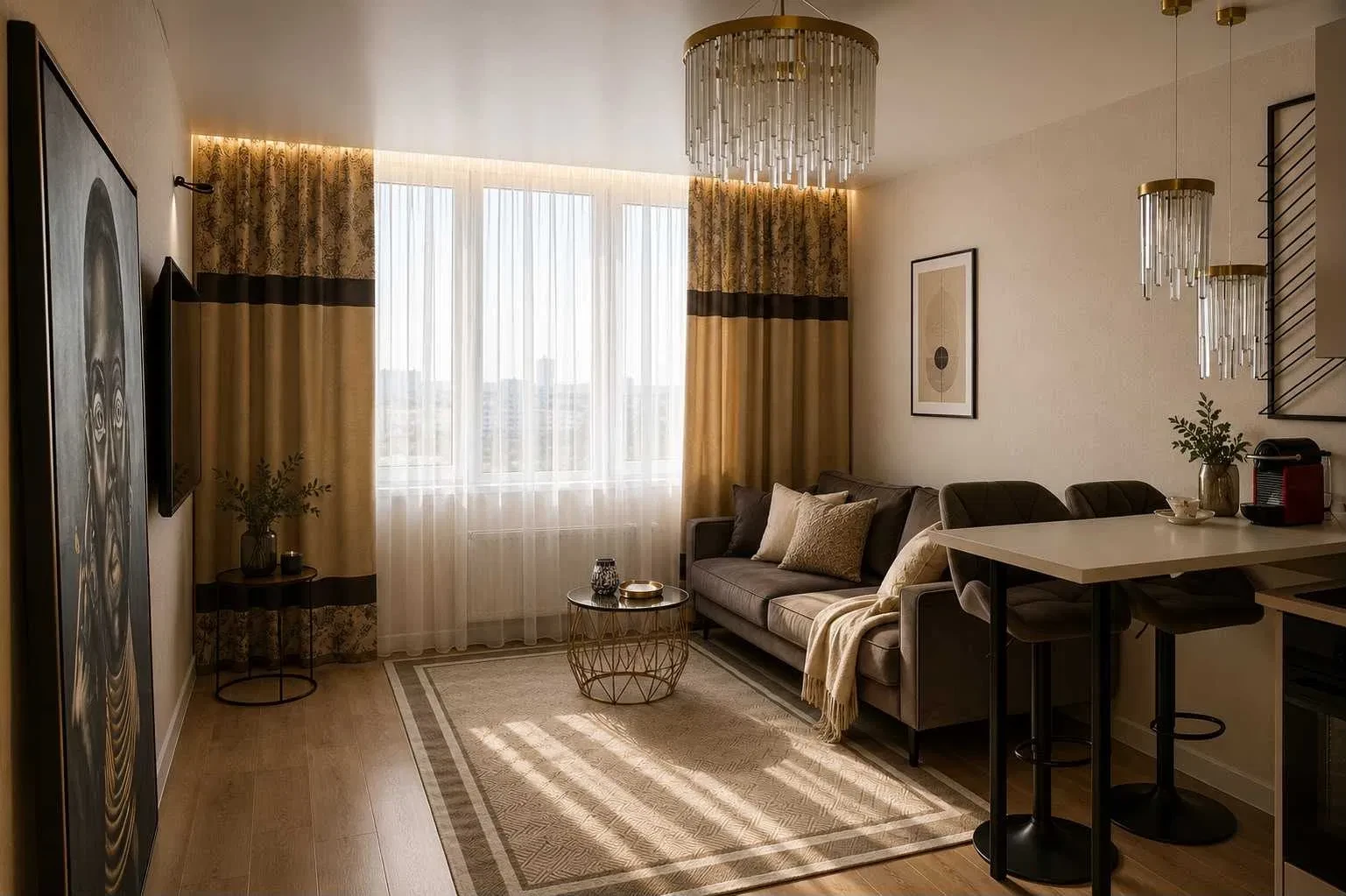 1-комнатная квартира в ЖК Likograd Perfect Town: авторский ремонт, фото 2
