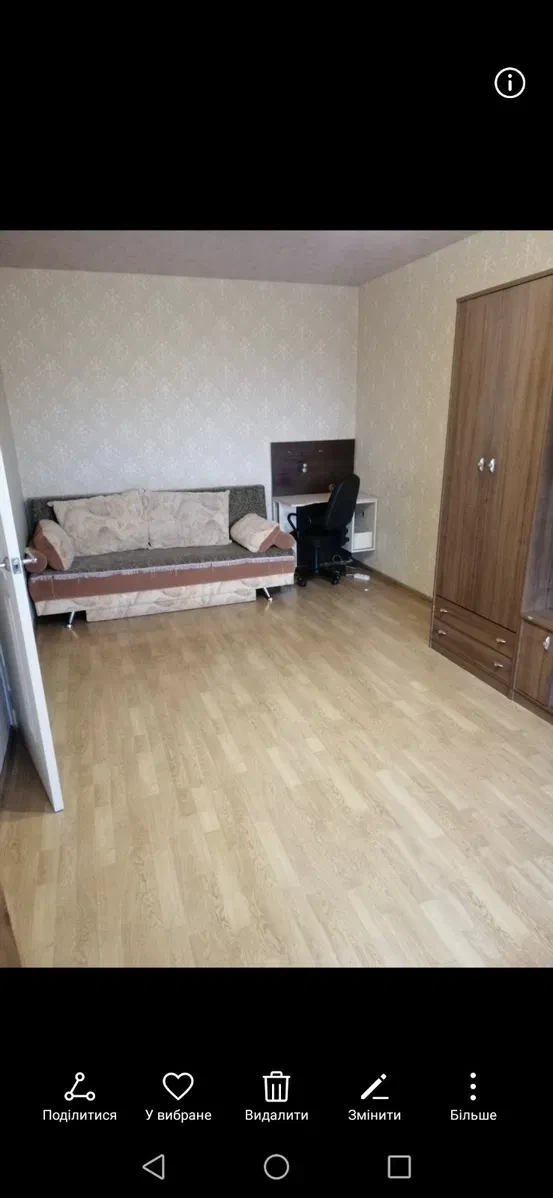 1-кімнатна квартира, Шевченківський: видова, дві лоджії, фото 2