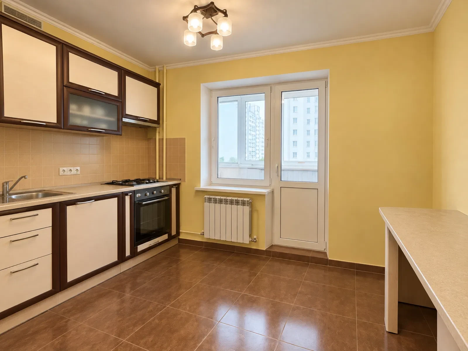 1-кімнатна квартира, Дарницький: дві лоджії, роздільний санвузол - фото 1