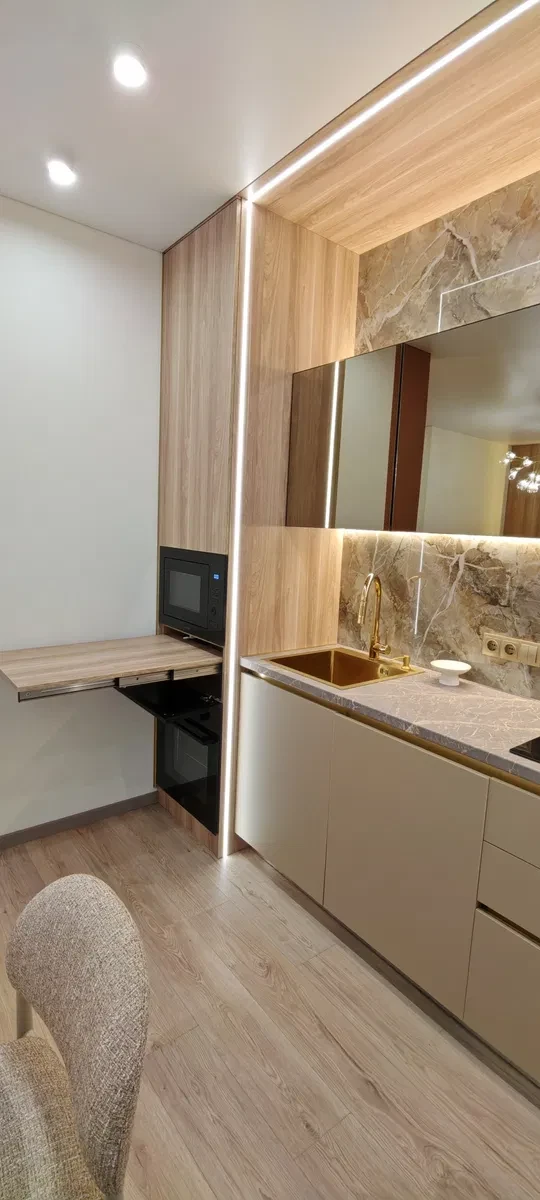 1-комнатная квартира в ЖК Kadorr city 61 Жемчужина: авторский ремонт, фото 4