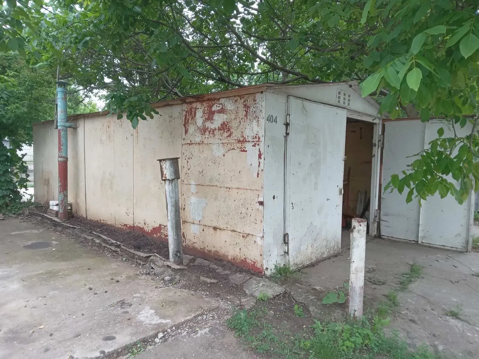 Металевий гараж: розібраний, без місця на стоянці - фото 2