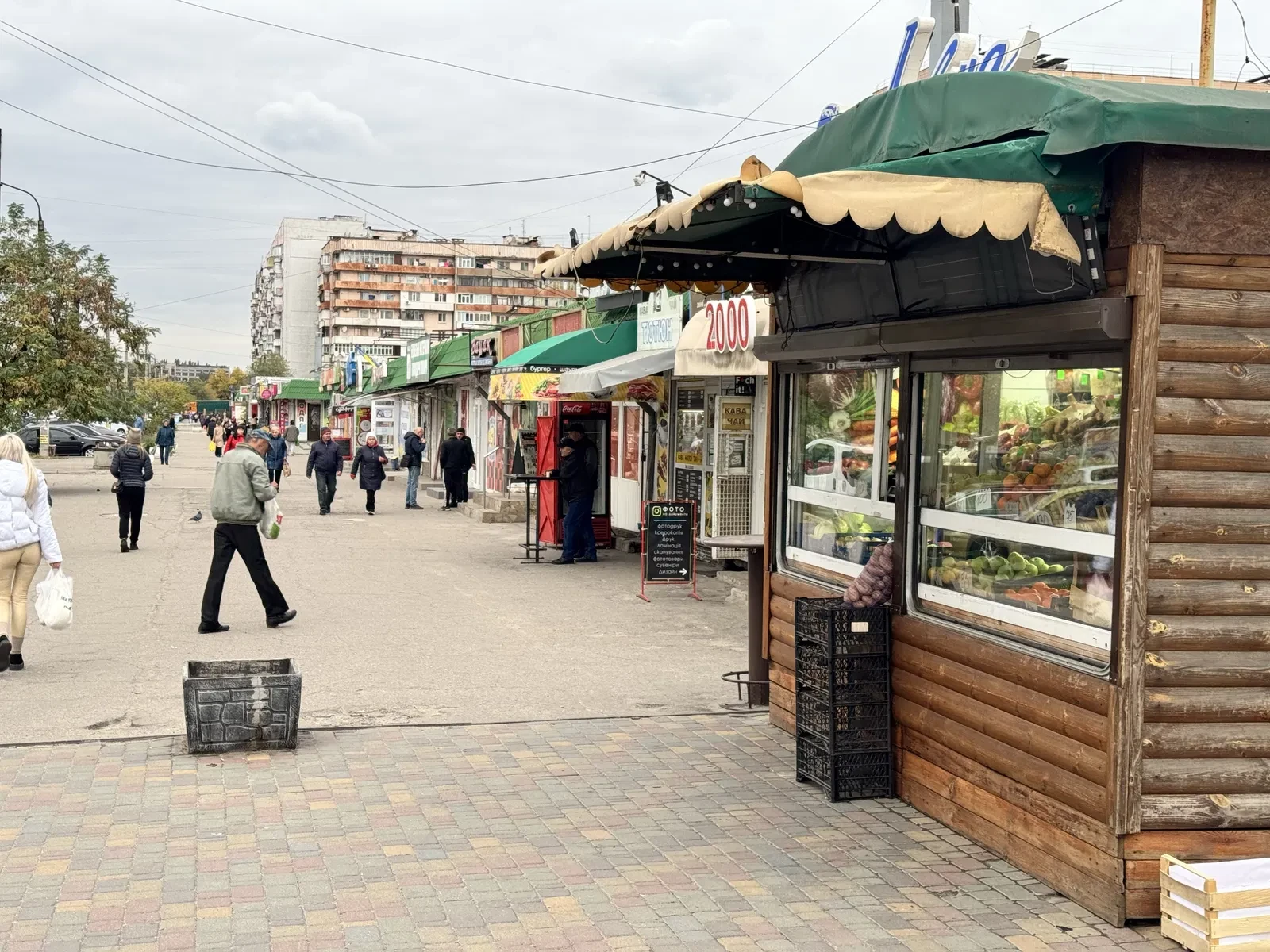 Киоск на рынке: проходное место, красная линия, фото 5