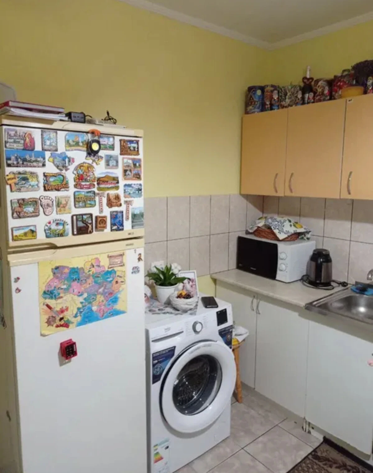 1-кімнатна квартира, Рясне: індивідуальне газове опалення, фото 5