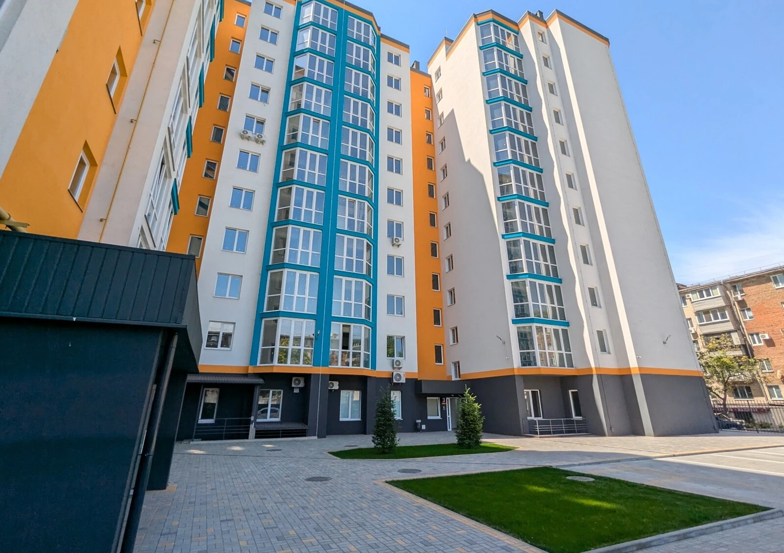 2-кімнатна квартира, Вознесенівський: кухня-студія, новобудова, без ремонту - фото 1