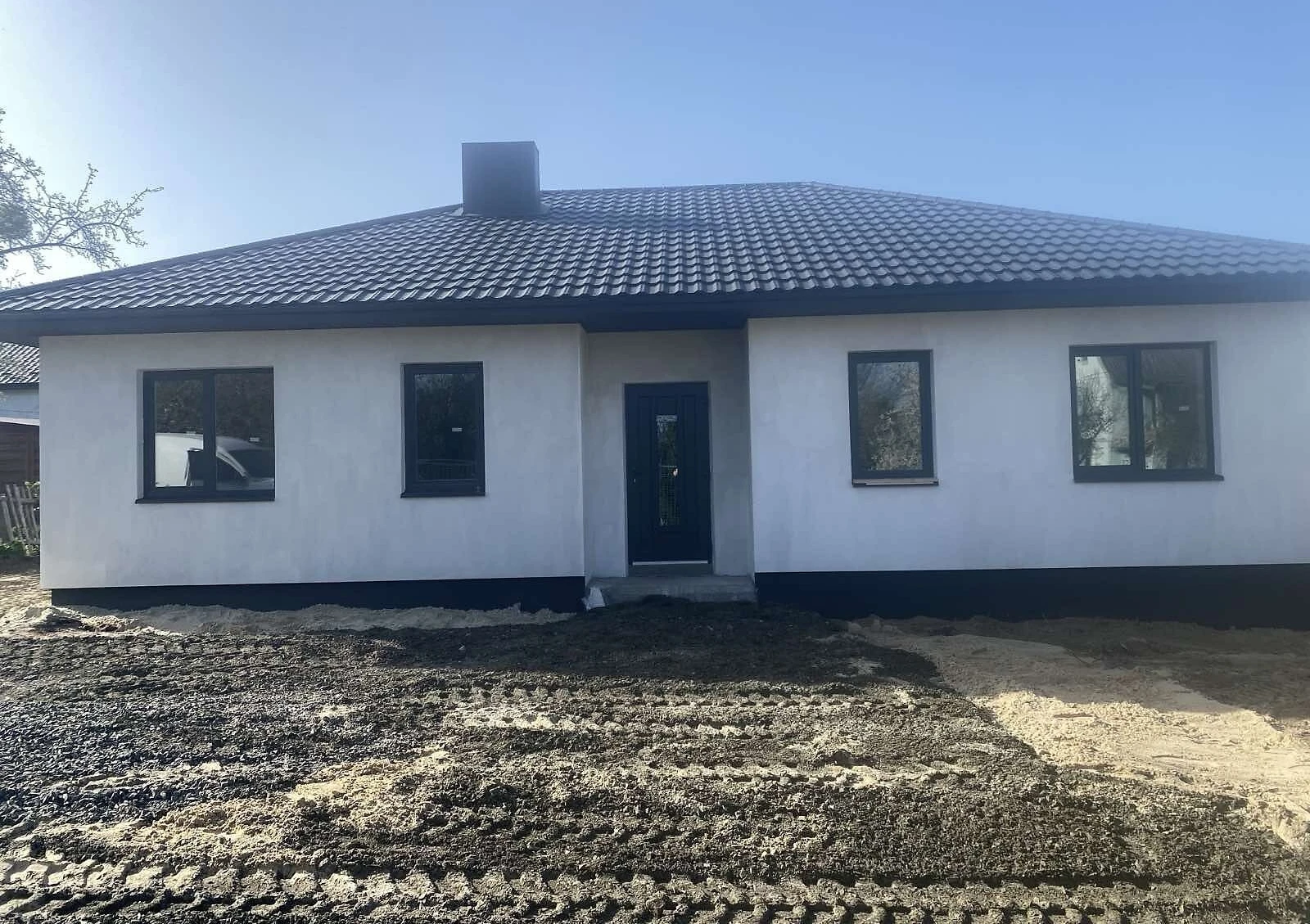 Дача, Підгайці: тераса, газобетонні стіни - фото 3