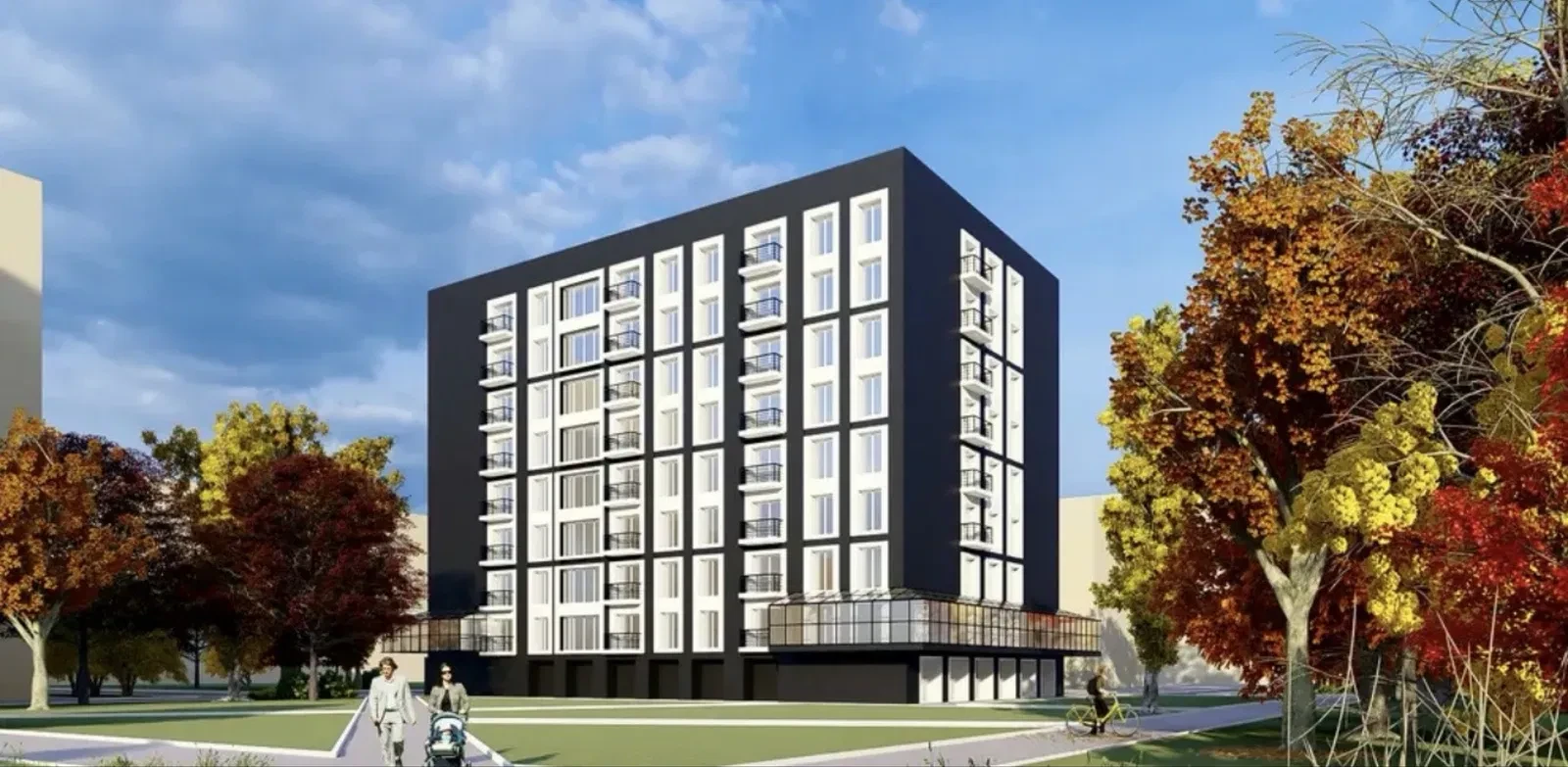 2-кімнатна квартира у ЖК Park House: кухня-вітальня, новобудова - фото 2