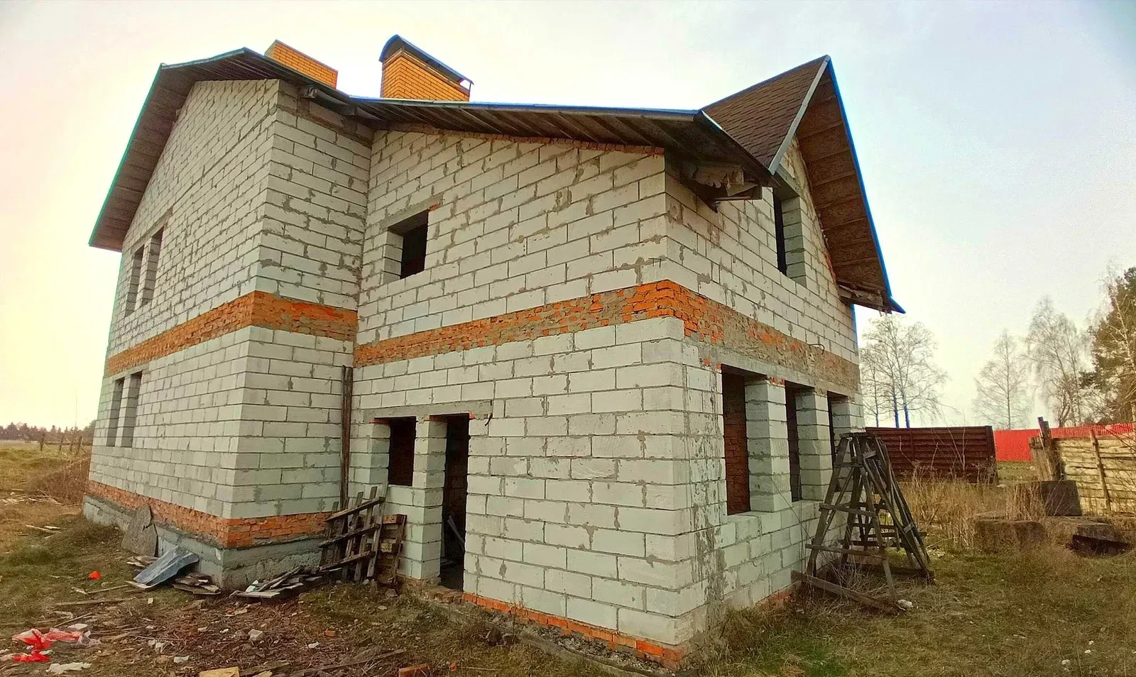 Будинок, Березівка: недобудований, 2 поверхи, ділянка 12 соток, фото 5