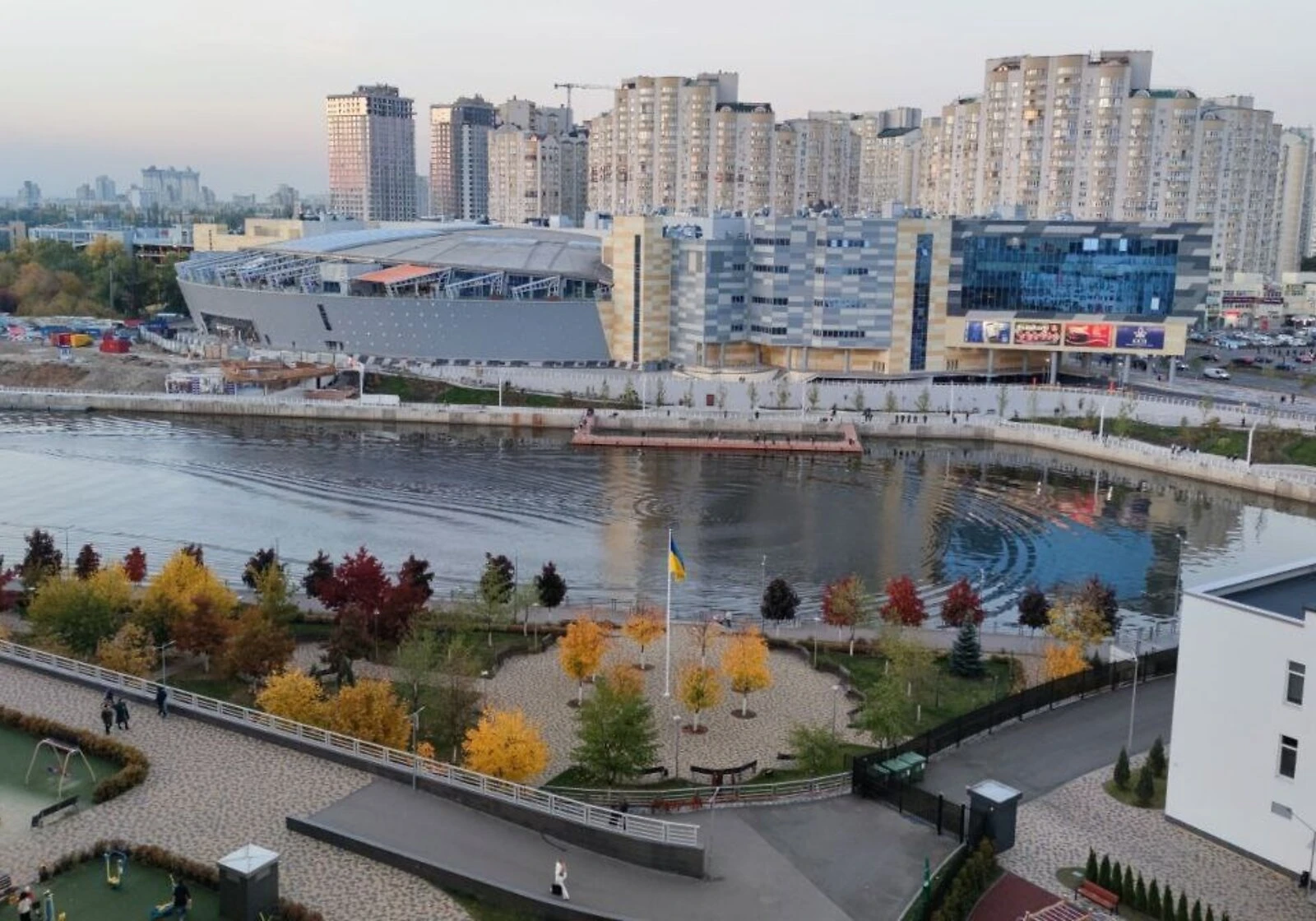 Офіс, Позняки: кабінетне планування, панорамні вікна, фото 3