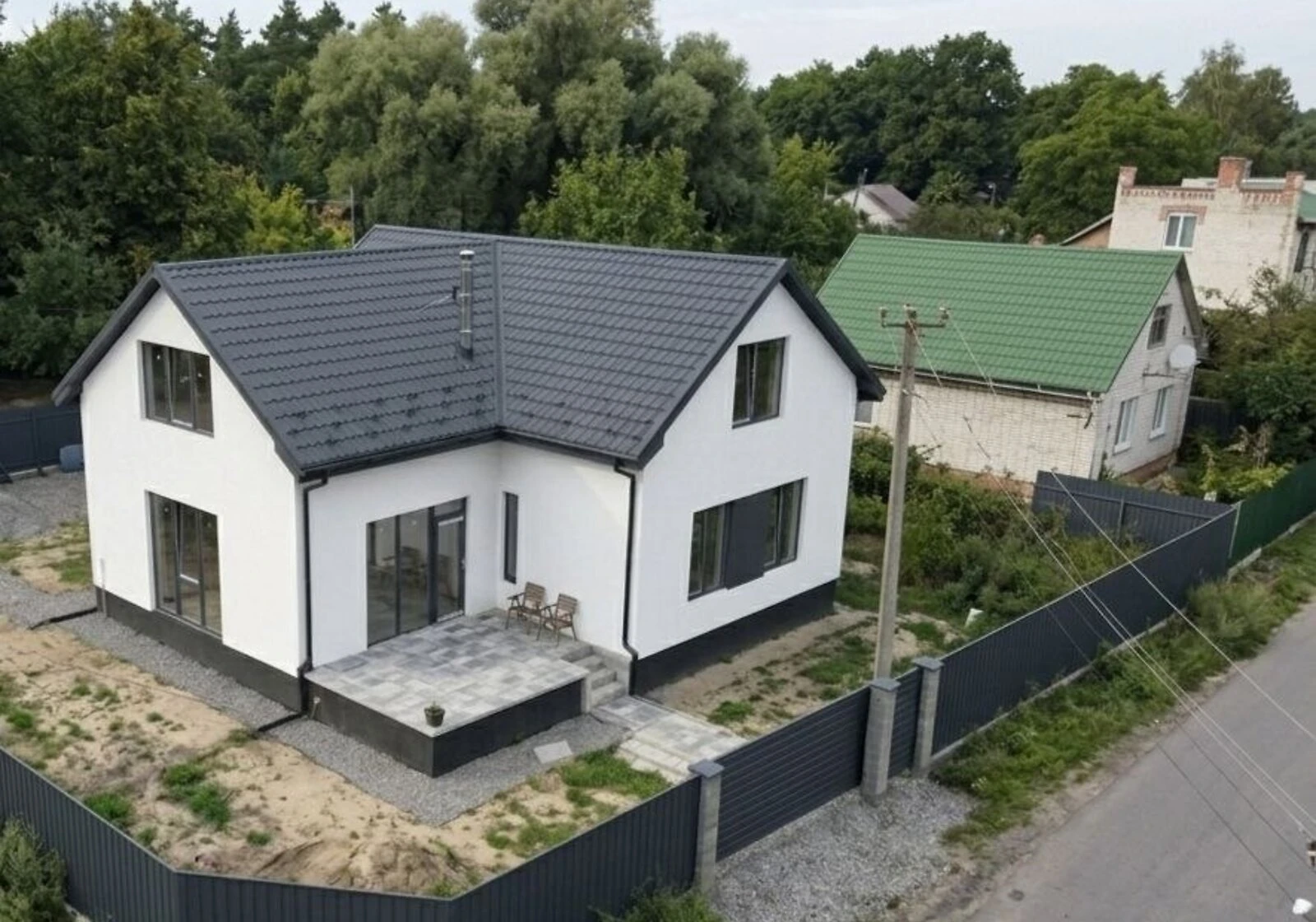 Будинок, Віта-Поштова: 3 спальні, панорамні вікна, тераса