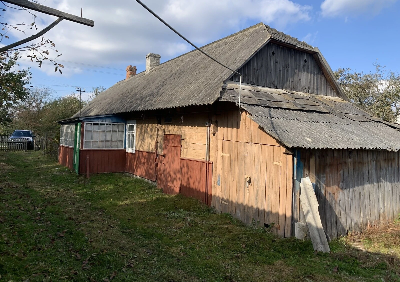 Дом, Хотешев: участок 50 соток, 2 спальни, стены из сруба, фото 2
