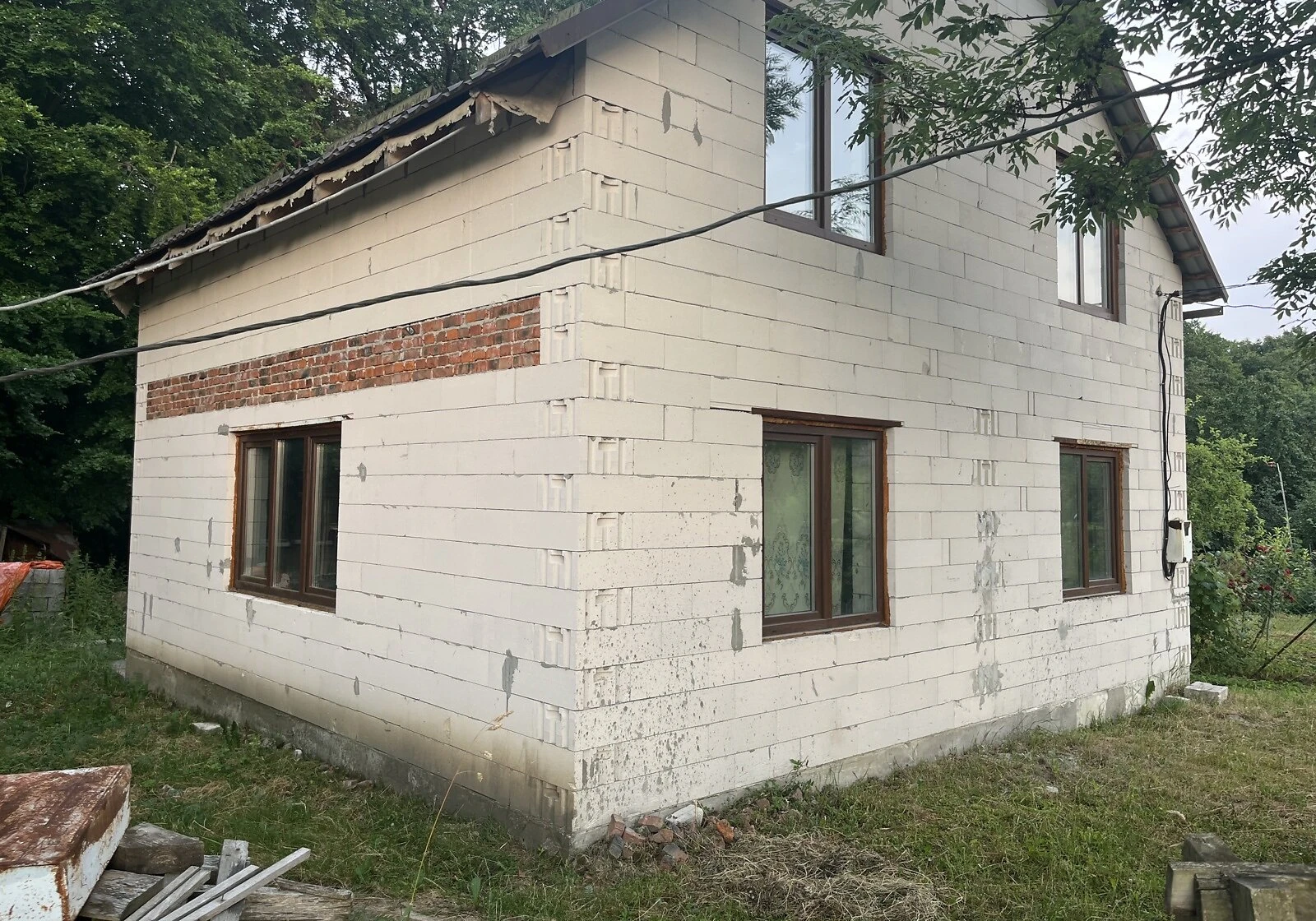 Ділянка 11 соток, Шпильчина: фундамент, електрика - фото 2