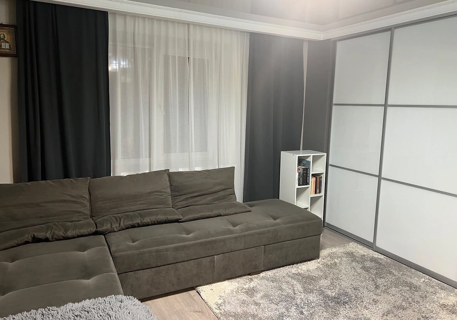 1-комнатная квартира, 55 микрорайон: евроремонт, кухня 14 м² - фото 2