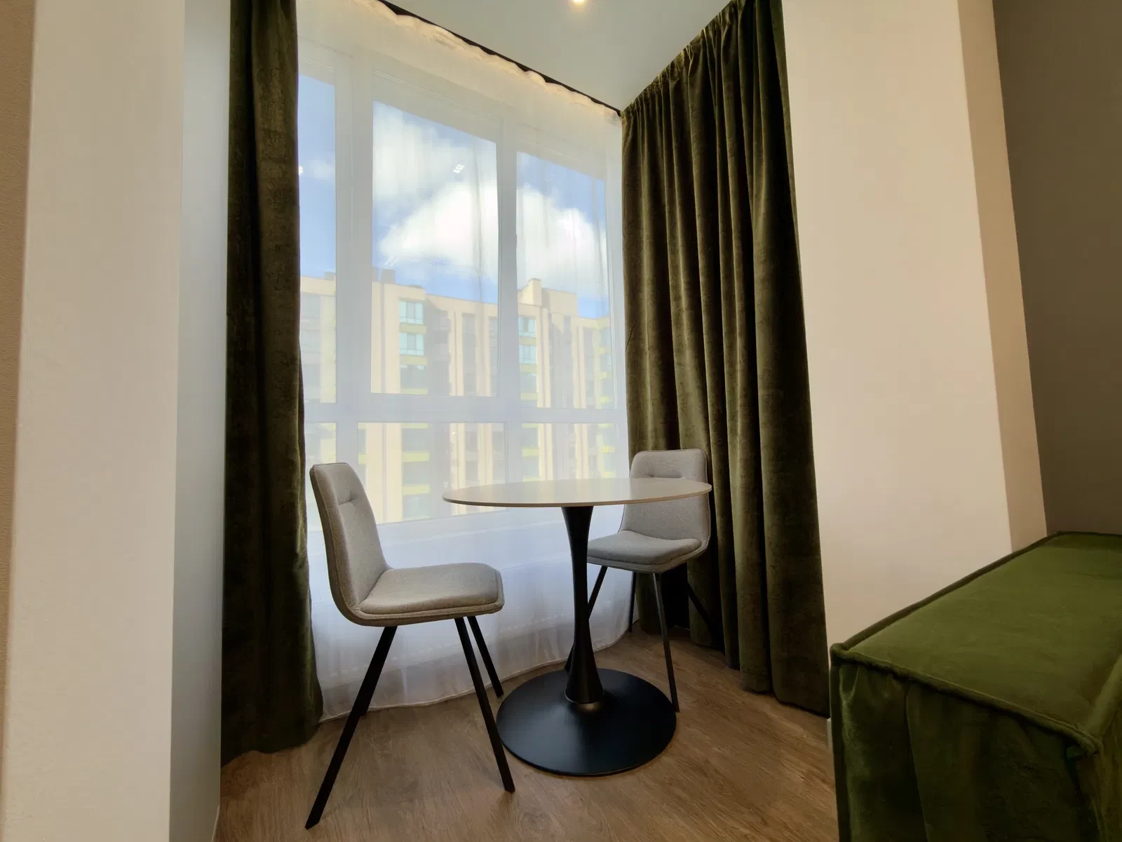 1-комнатная квартира в ЖК У-Квартал: кухня 18 м², фото 4