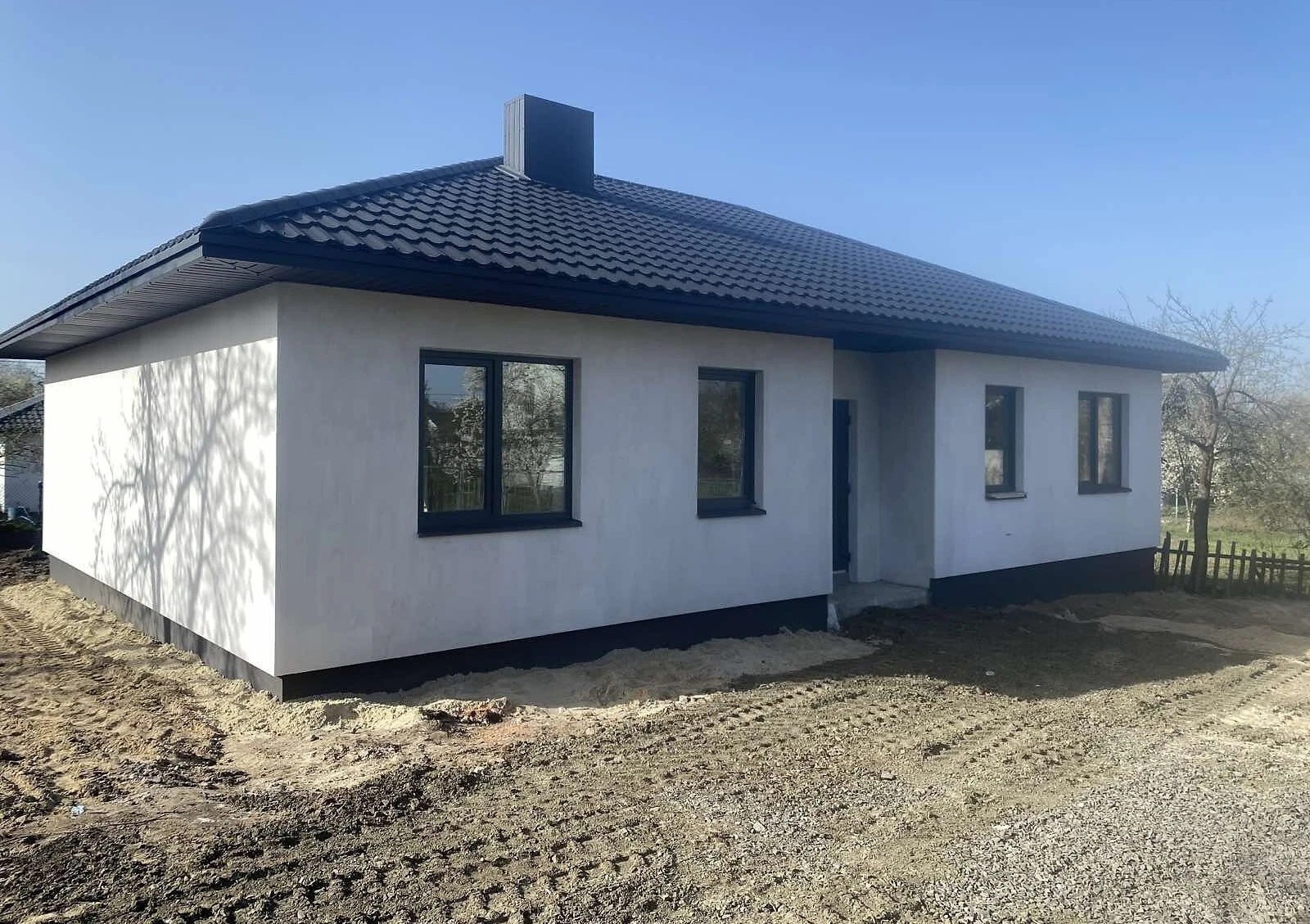 Дача, Підгайці: тераса, газобетонні стіни - фото 4