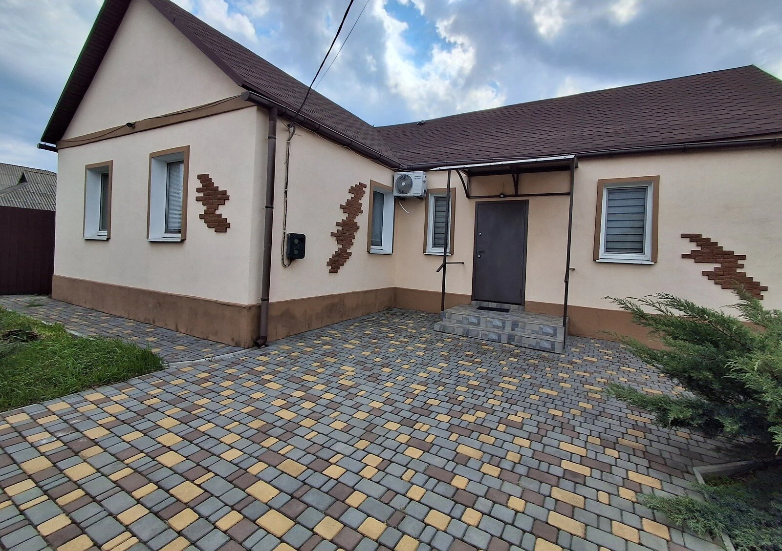 Будинок, Підгороднє: тераса, 14.9 сотки, газобетон - фото 2