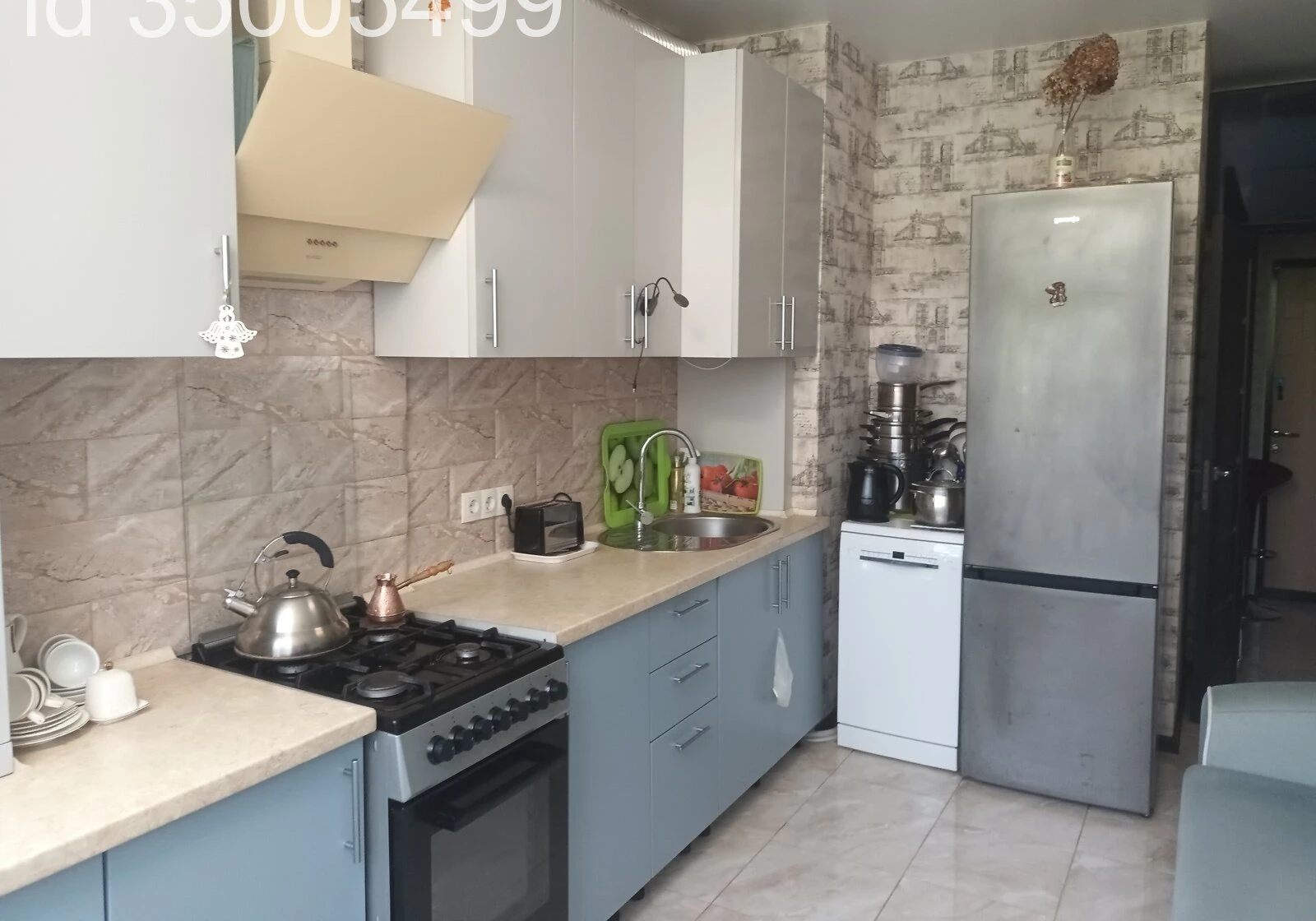1-кімнатна квартира, Ірпінь: єВідновлення, кухня-студія - фото 3