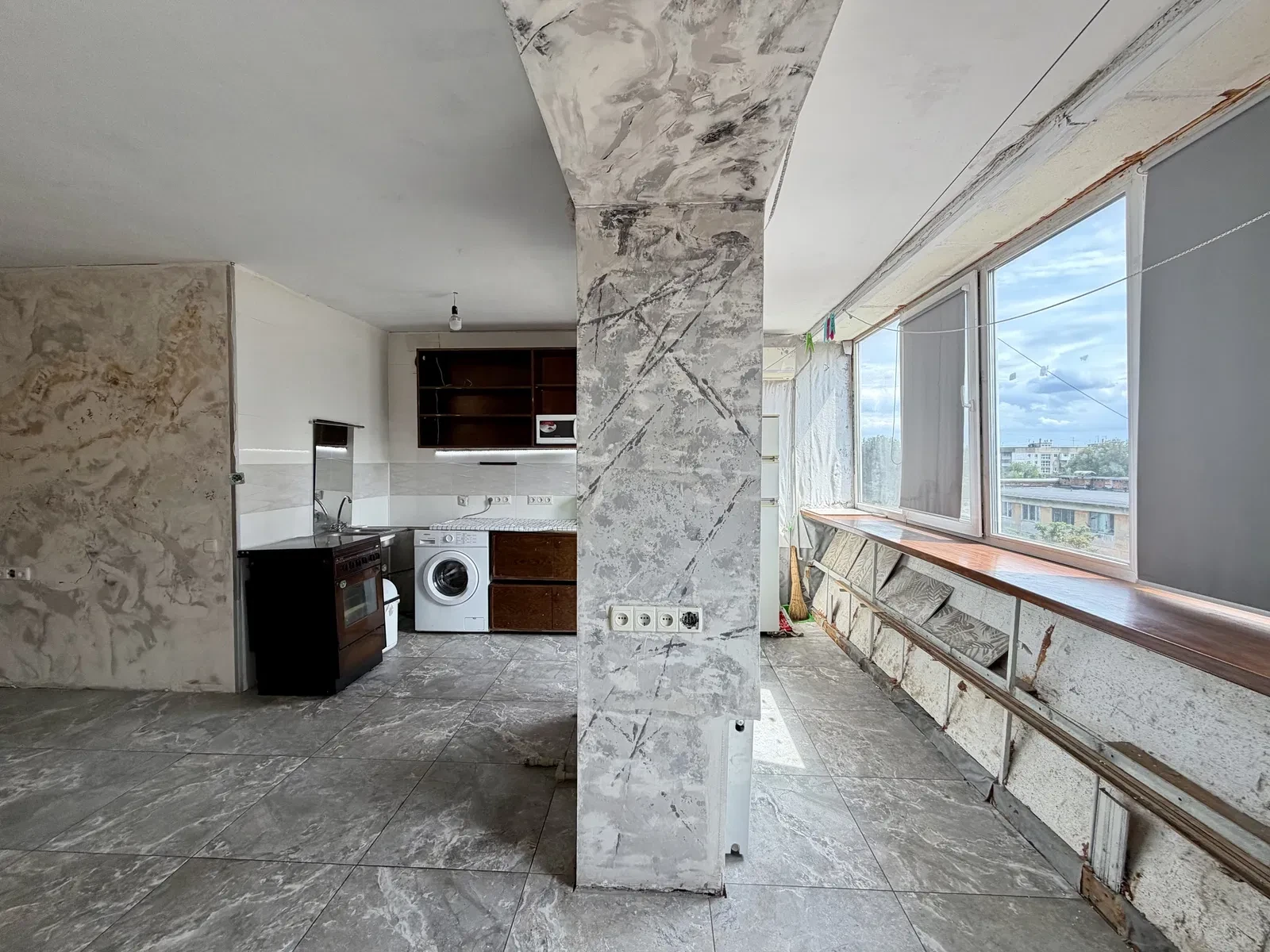1-кімнатна квартира, Чечелівський: євроремонт, балкон +60 см - фото 2