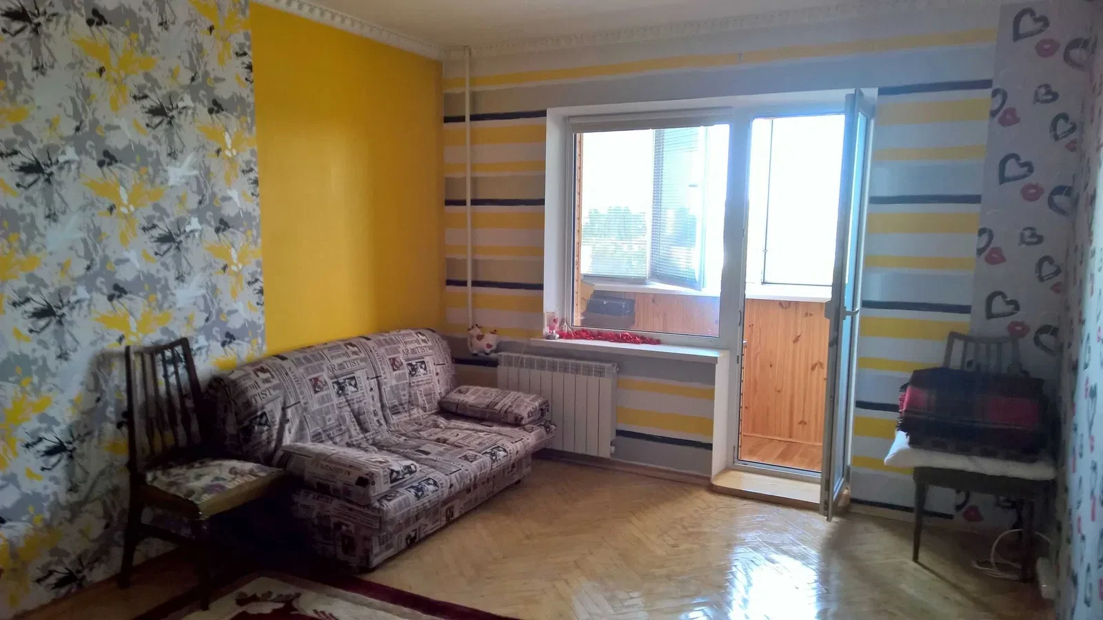 1-комнатная квартира, Днепровский: авторский ремонт, 7 мин до метро