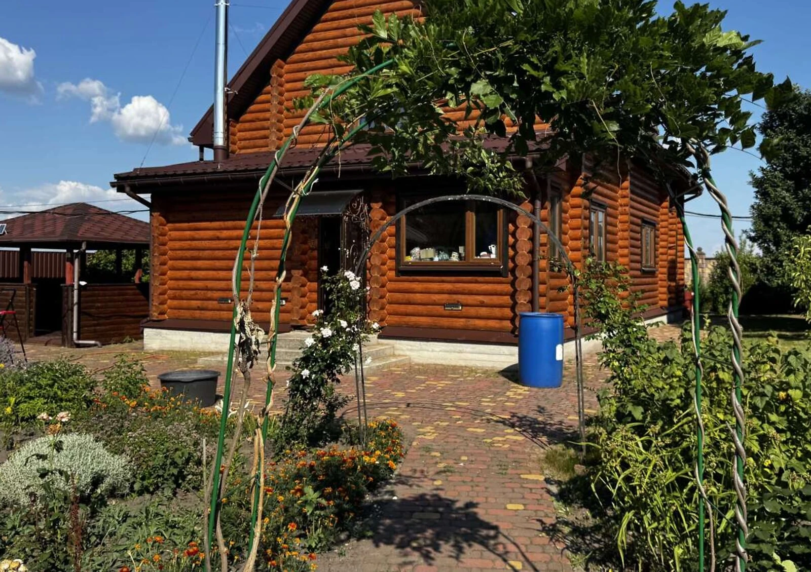 Будинок, Глибочиця: зруб, бесідка, криниця - фото 3