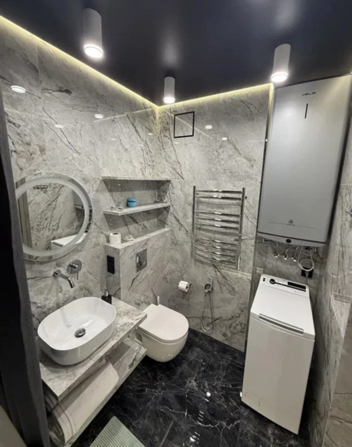 1-кімнатна квартира, Київ: авторський ремонт, кухня 20 м², єОселя, фото 5