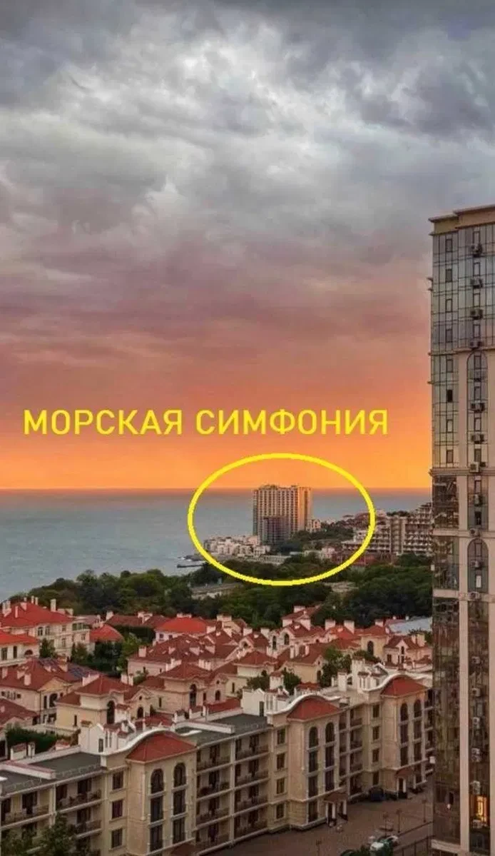1-кімнатна квартира у ЖК Морская Симфония: вид на море, 20 м до моря - фото 2