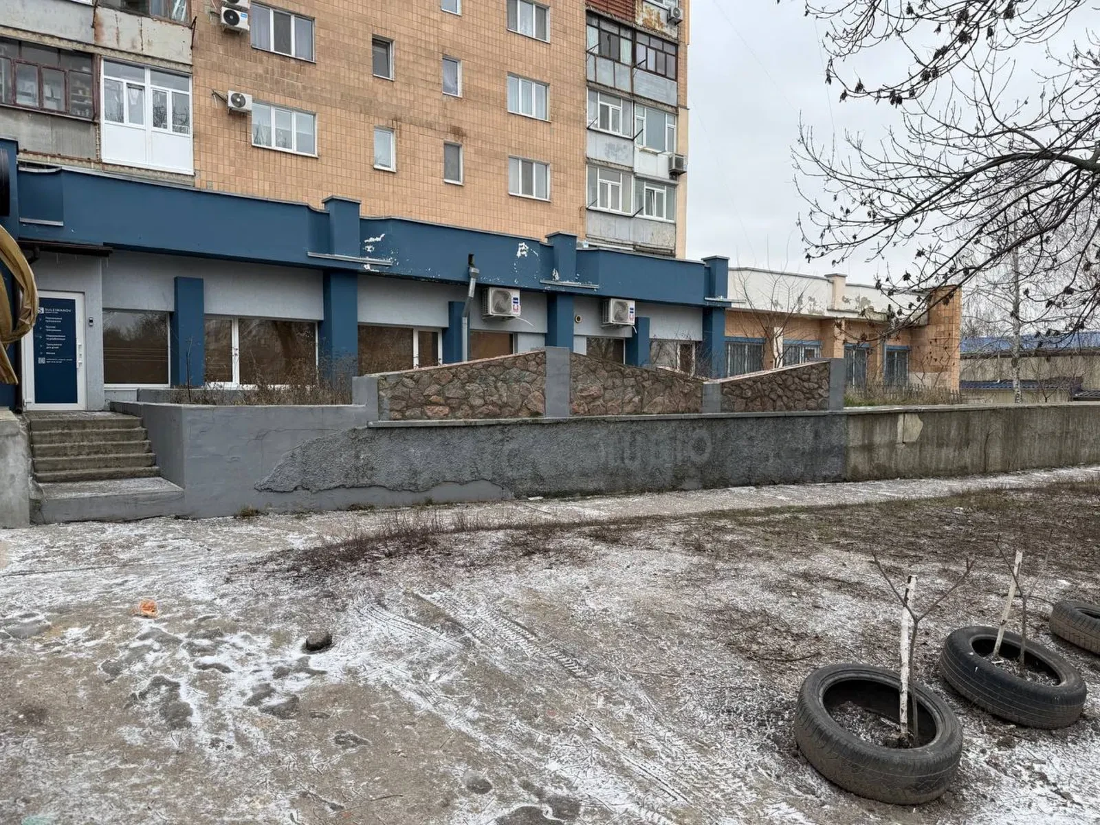 Помещение, Полтава: фасадное, открытая планировка, терраса - фото 2