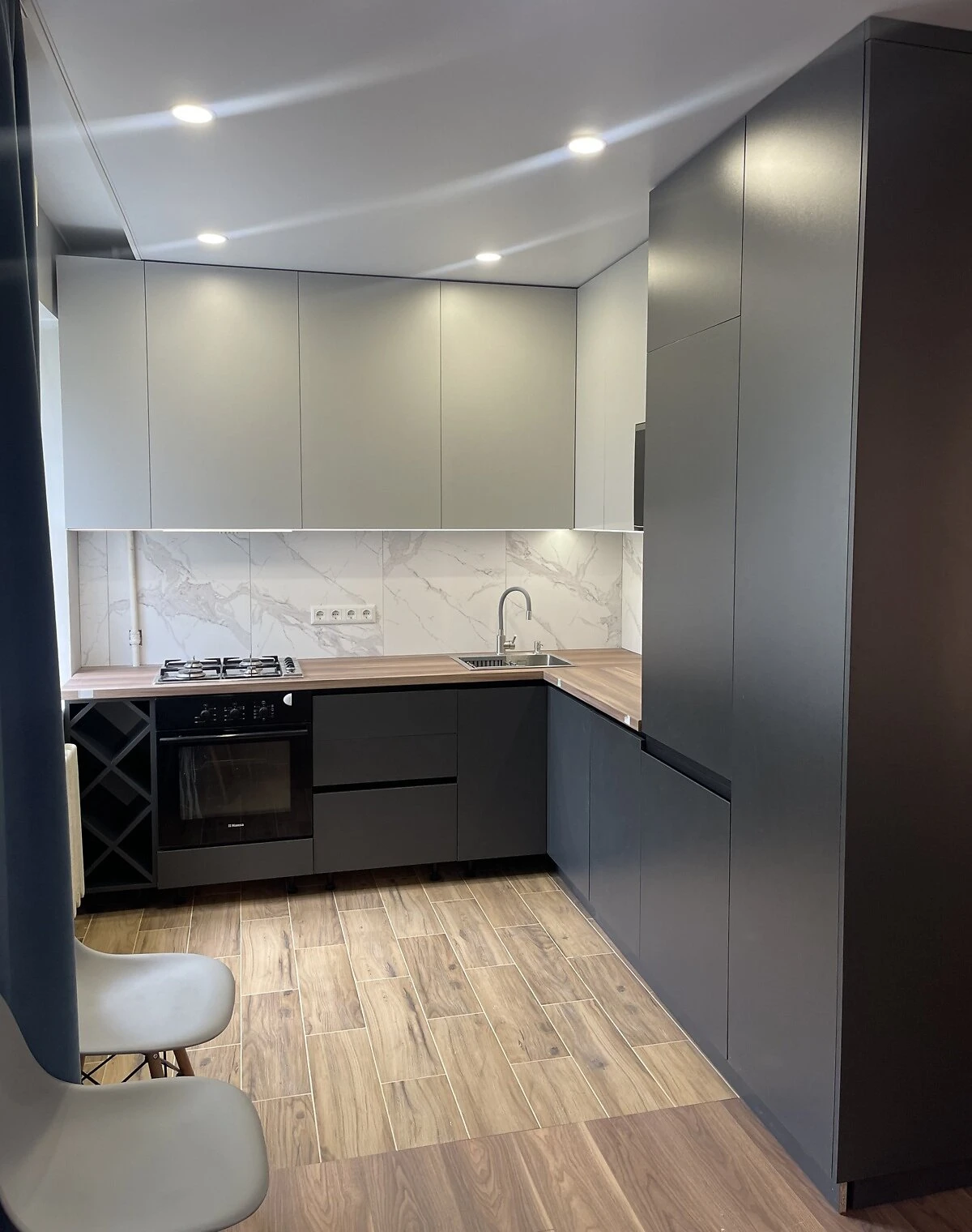 2-кімнатна квартира, Поділ: кухня-студія, газ та інтернет без світла - фото 2