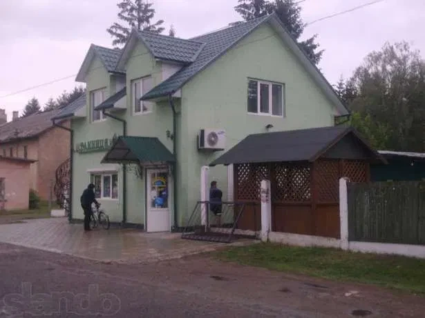 Магазин, Лужаны: бар и парикмахерская, фундамент под пристройку