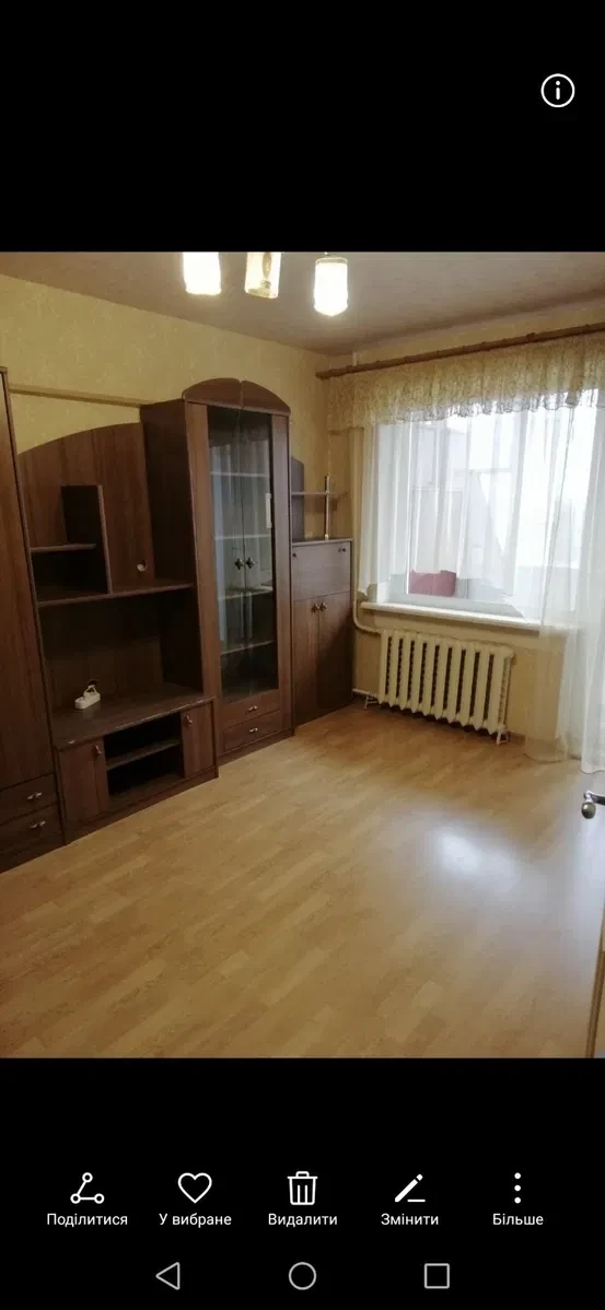 1-кімнатна квартира, Шевченківський: видова, дві лоджії