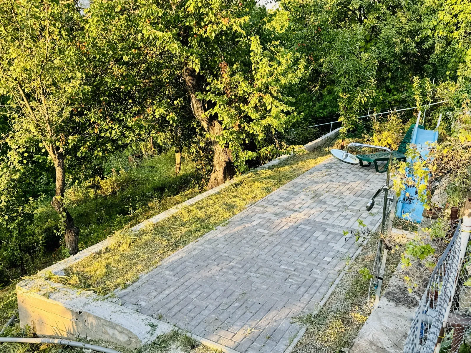 Дача, Днепровое: баня, место под бассейн, фото 5