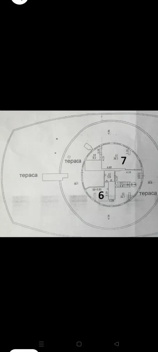 Приміщення, Дніпровський: пентхаус, тераса, вид на Дніпро, фото 5
