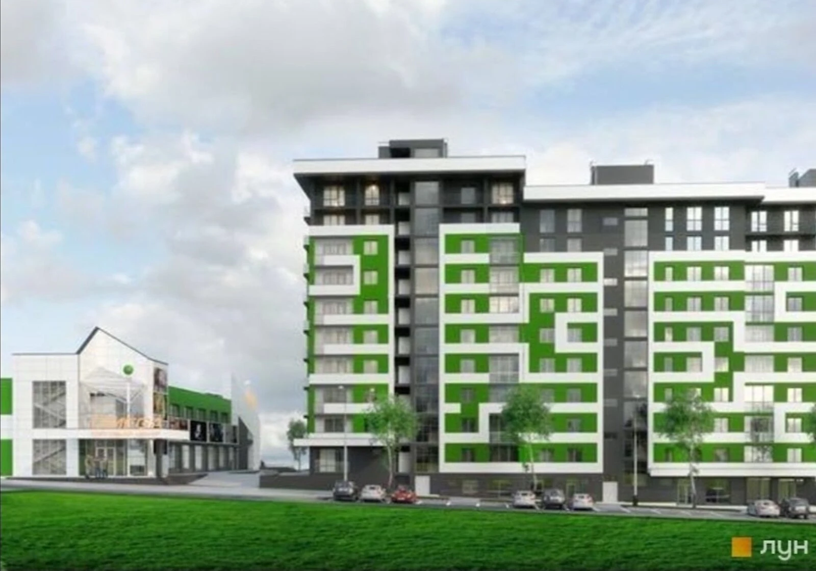 2-кімнатна квартира, Канада: без оздоблення, будинок 2023 року - фото 1