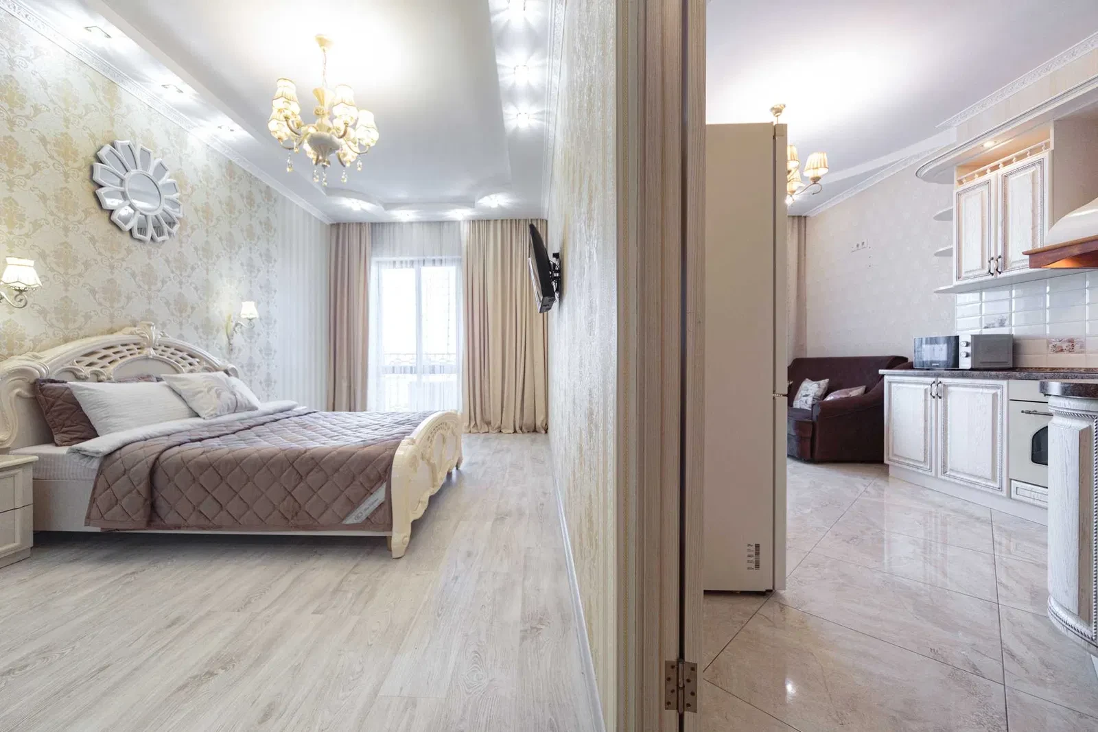 1-кімнатна квартира, Приморський: можна на місяць, генератор, фото 5