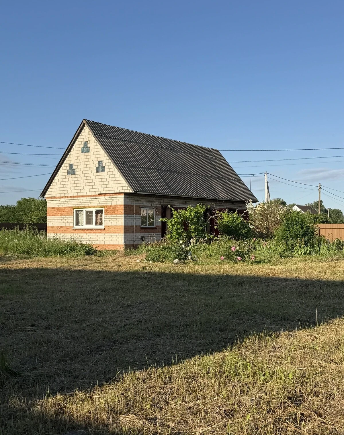 Дача, Барышевка: газовое и печное отопление, 12 соток - фото 1