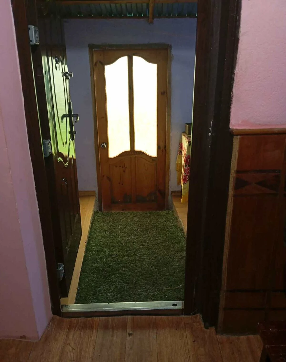 Дом, Залесье: кирпичные стены, две комнаты, фото 2