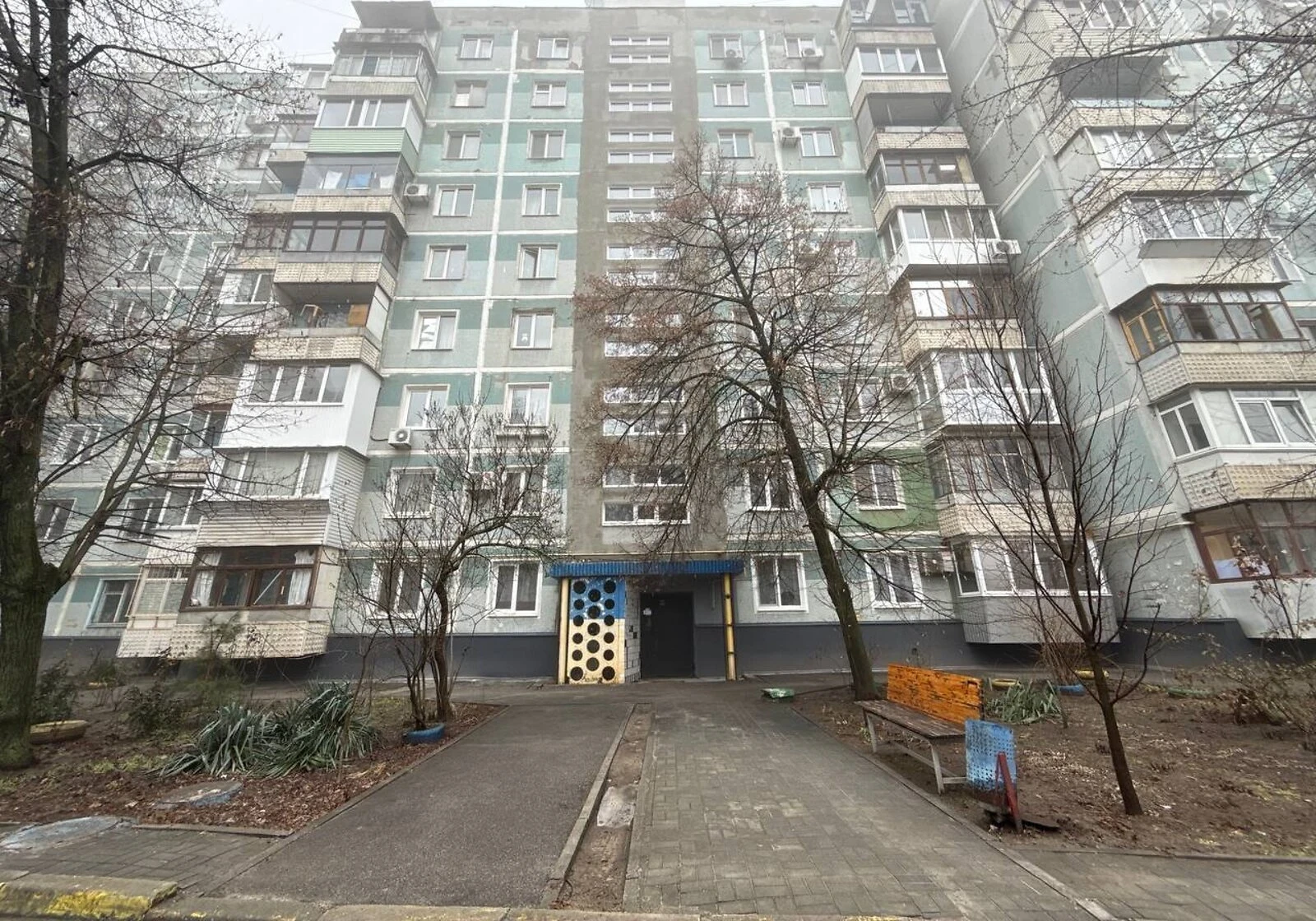 2-кімнатна квартира, Хортицький: укриття в будинку, чешка, торг можливий - фото 1