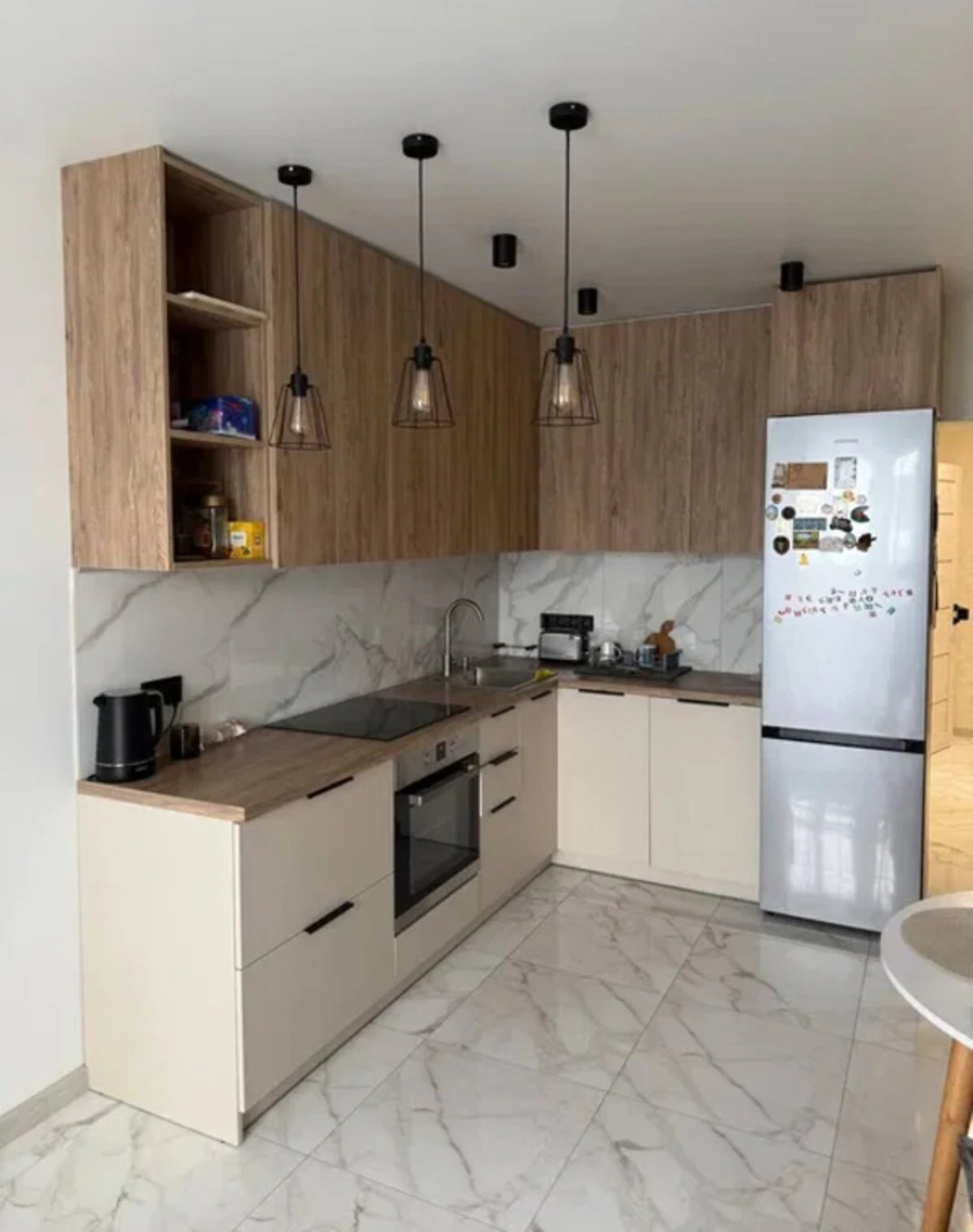 1-комнатная квартира, Холодная Гора: дизайнерский ремонт, кухня 15 м² - фото 1