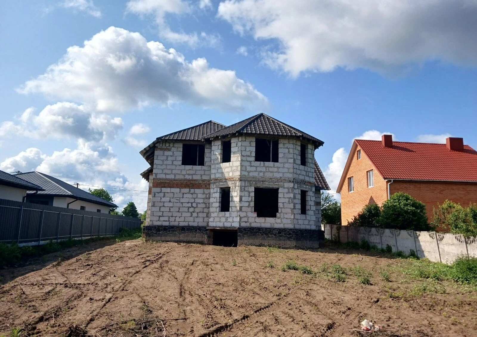 Будинок, Струмівка: гараж, 10 соток, новобудова - фото 1