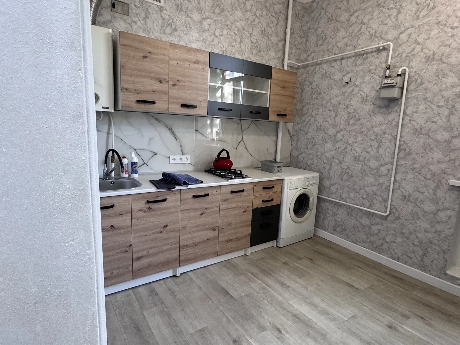1-кімнатна квартира, Приморський: газова колонка, укриття у дворі - фото 2