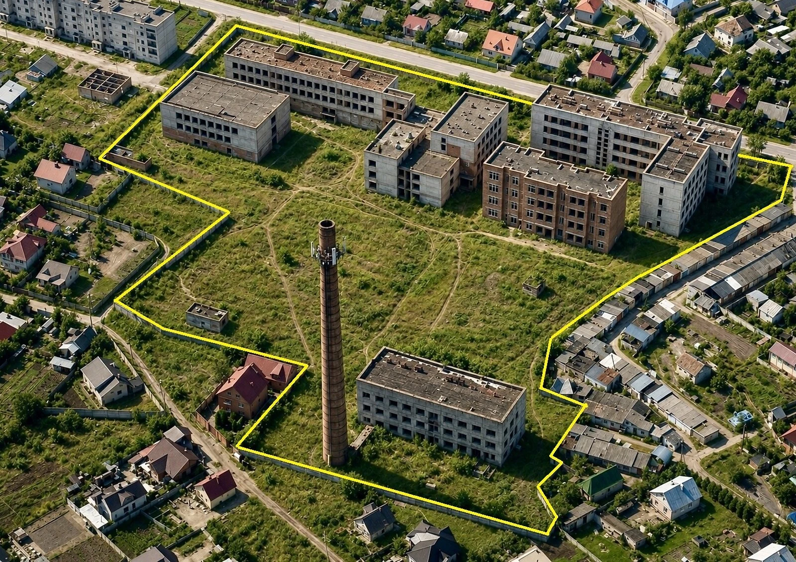 Приміщення, Костопіль: 7 приміщень, ділянка 44540 м²