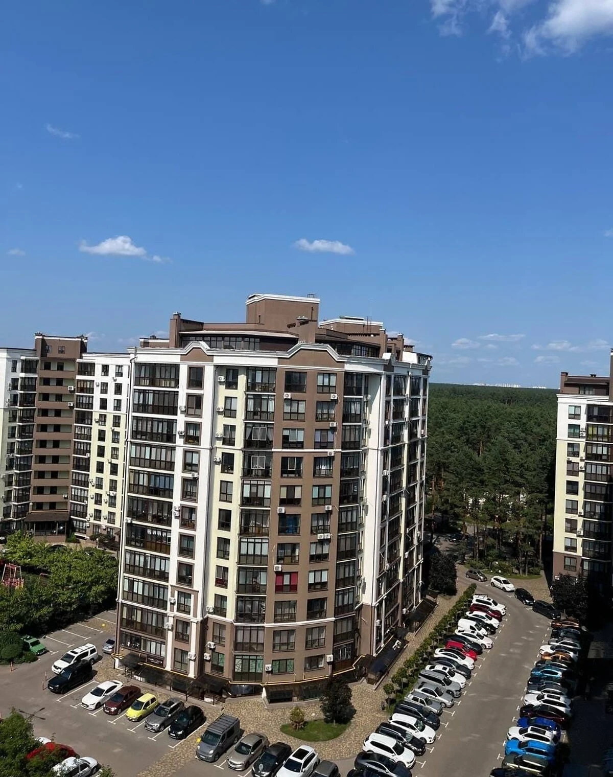 2-комнатная квартира, Быковня: терраса, закрытый двор, новостройка