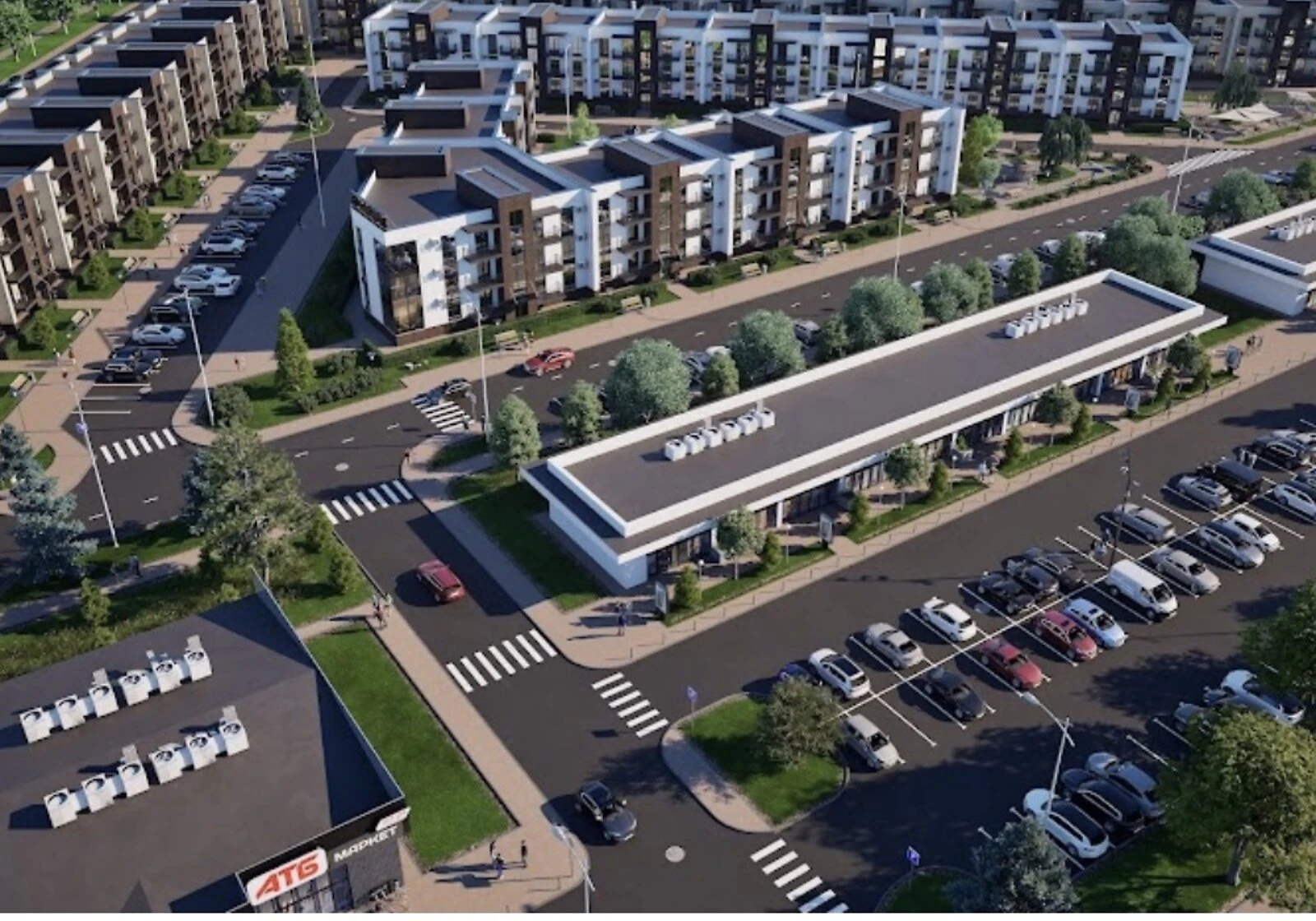 1-кімнатна квартира, Березина: новобудова, закритий двір, фото 3