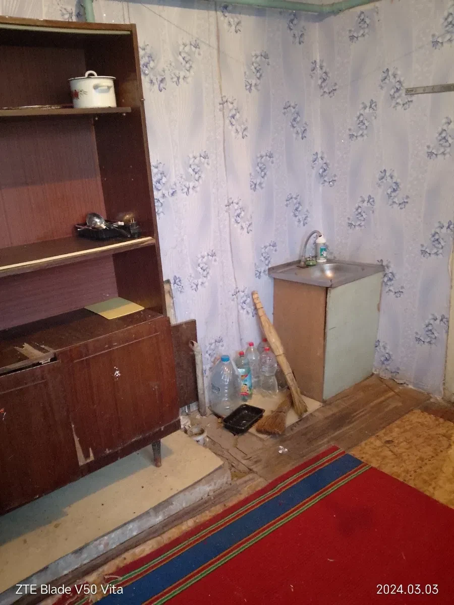 2-комнатная квартира, Весёлое: без ремонта, большой балкон, фото 4