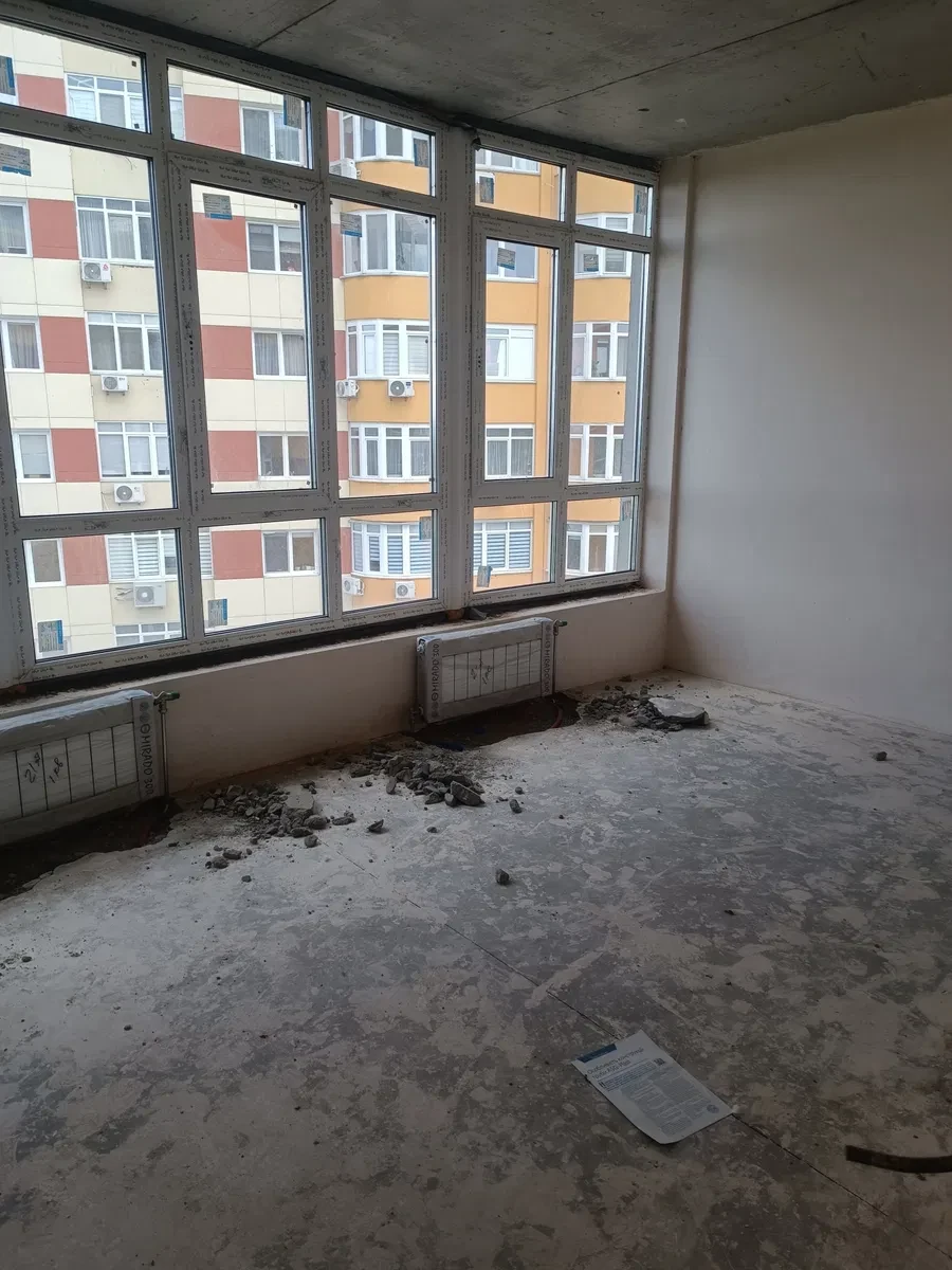 3-кімнатна квартира у ЖК Міністерський: після будівельників, торг - фото 4